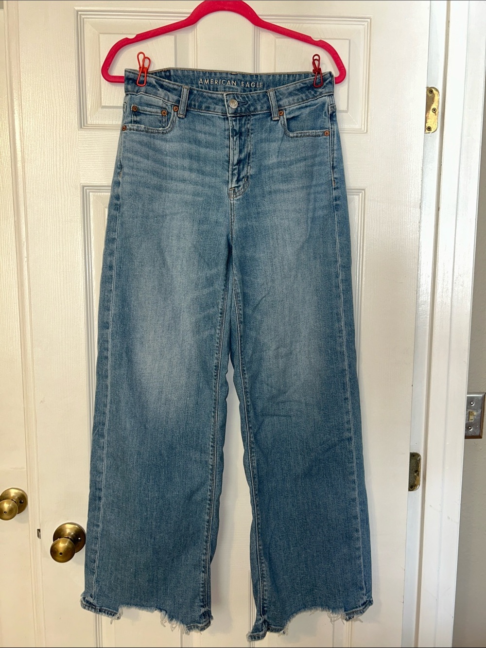 American Eagle Outfitters Super High-Rise Baggy Wide Leg Jeans
